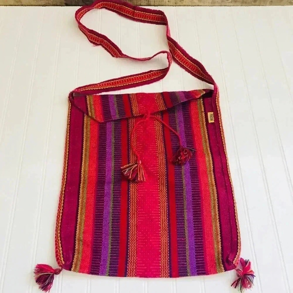 NWOT Huipil handmade purse - Picture 1 of 4